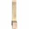 Ekena Millwork Bellingham Rough Sawn Timber Gable Bracket, Douglas Fir, 84"W x 38"H x 6"D x 6"F, 11/12 Pitch GBW084X38X0606BEL00RDF - alternate 2